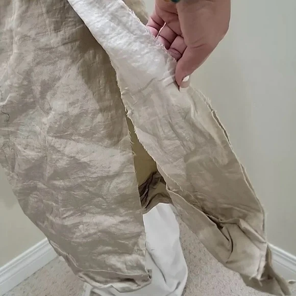 Donna Karan Sz US 4, GB 6 Ecru Silk Skirt - Picture 6 of 16